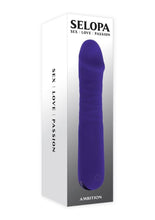 Load image into Gallery viewer, Selopa: Ambition Rechargeable Silicone Thrusting Vibrator
