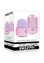 Load image into Gallery viewer, Evolved : Vacation Vibes Tapping Rechargeable Silicone Discreet Vibrator
