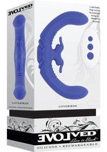 Load image into Gallery viewer, Evolved : Lovebirds Rechargeable Silicone Dual Vibrator with Remote Control
