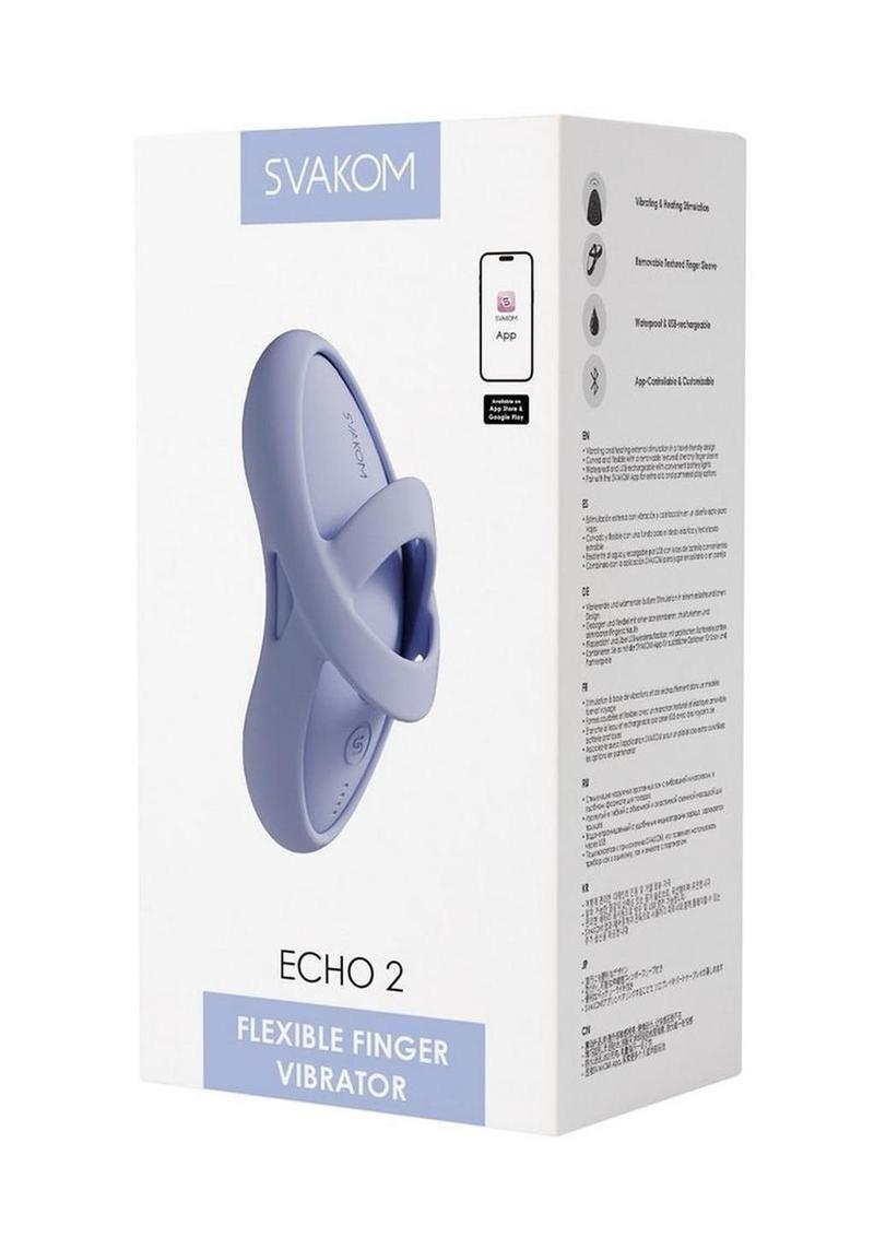 Svakom Echo 2: Flexible Finger Vibrator