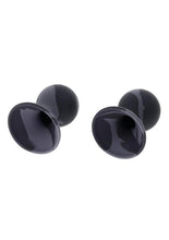 Load image into Gallery viewer, Velvet Noir Silicone Nipple Suckers - Black
