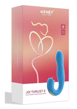 Load image into Gallery viewer, Joi Thrust 2 Pressure Sensing App Controlled Thrusting G-spot Silicone Rechargeable Vibrator &amp; Tongue Clit Licker
