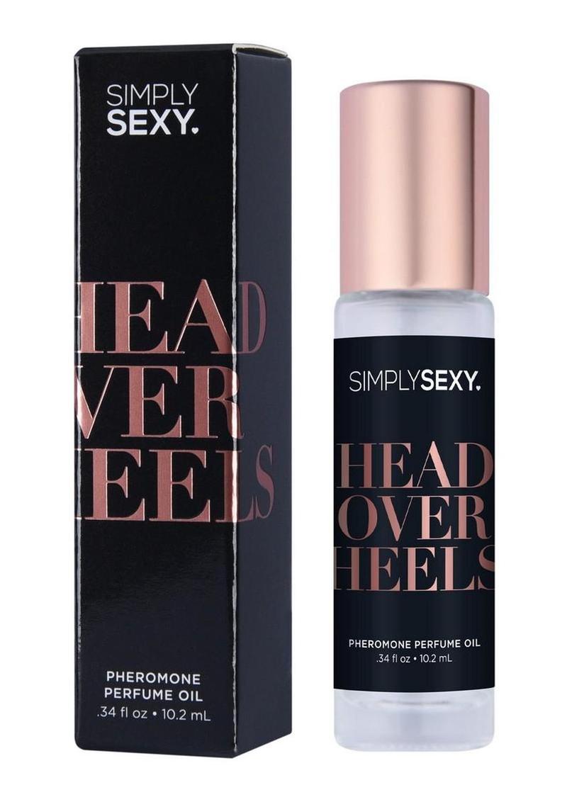 Simply Sexy Pheromone Perfume Oil Roll-On - Head Over Heels (0.34 FLOZ)