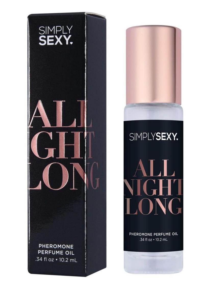 Simply Sexy Pheromone Perfume Oil Roll-On - All Night Long (0.34 FLOZ)