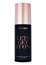 Load image into Gallery viewer, Simply Sexy Pheromone Body Mist Let&#39;s Get It On 3.35oz
