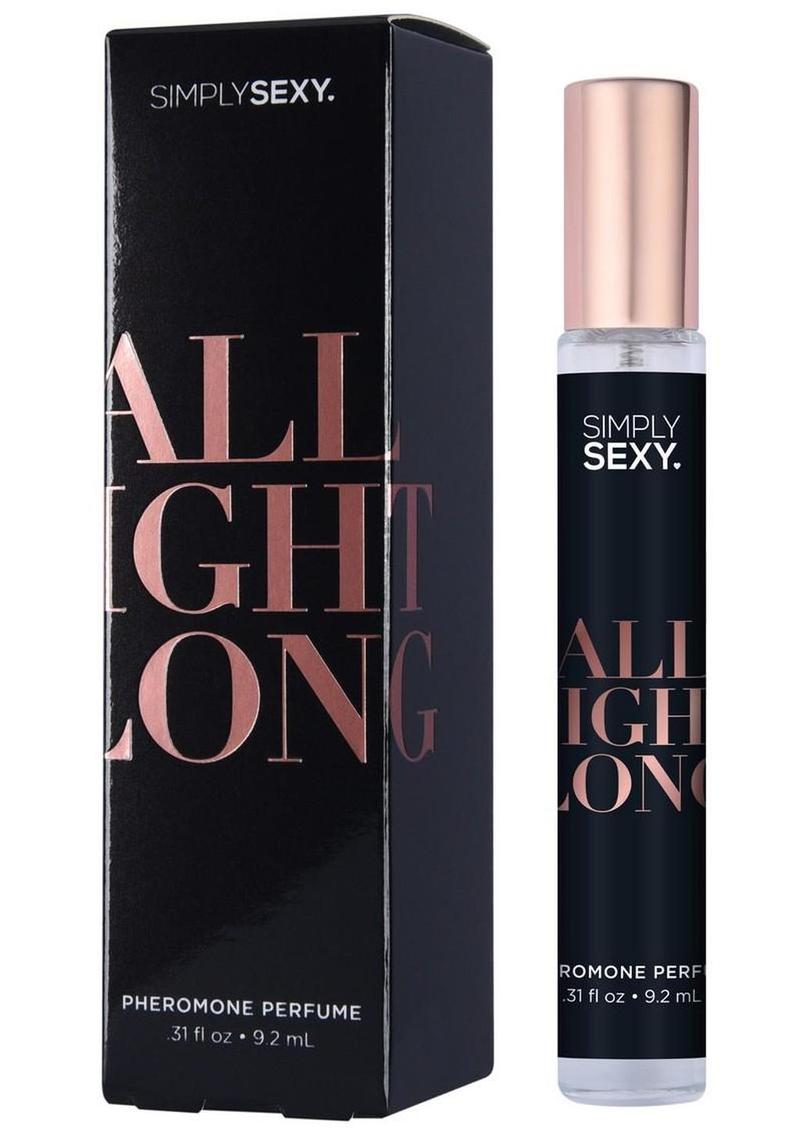 Simply Sexy Pheromone Perfume All Night Long Spray- 0.31 FLOZ / 9.2 ML