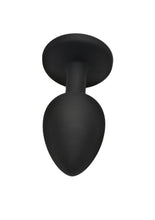 Load image into Gallery viewer, Creature Cocks Green Eye Silicone Butt Plug - Black/Green - available in 3 sizes
