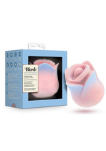 Load image into Gallery viewer, Blush collection: Kissing Rose - Rechargeable Silicone Clitoral Stimulator
