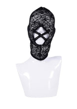 Load image into Gallery viewer, Sex &amp; Mischief Lace Hush Hood - Black
