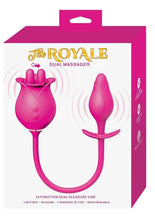Load image into Gallery viewer, The Royale Dual Massager Silicone Rechargeable Vibrator
