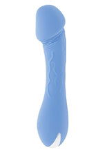 Load image into Gallery viewer, Selopa Dainty Dick Rechargeable Silicone Vibrating Dildo - Blue
