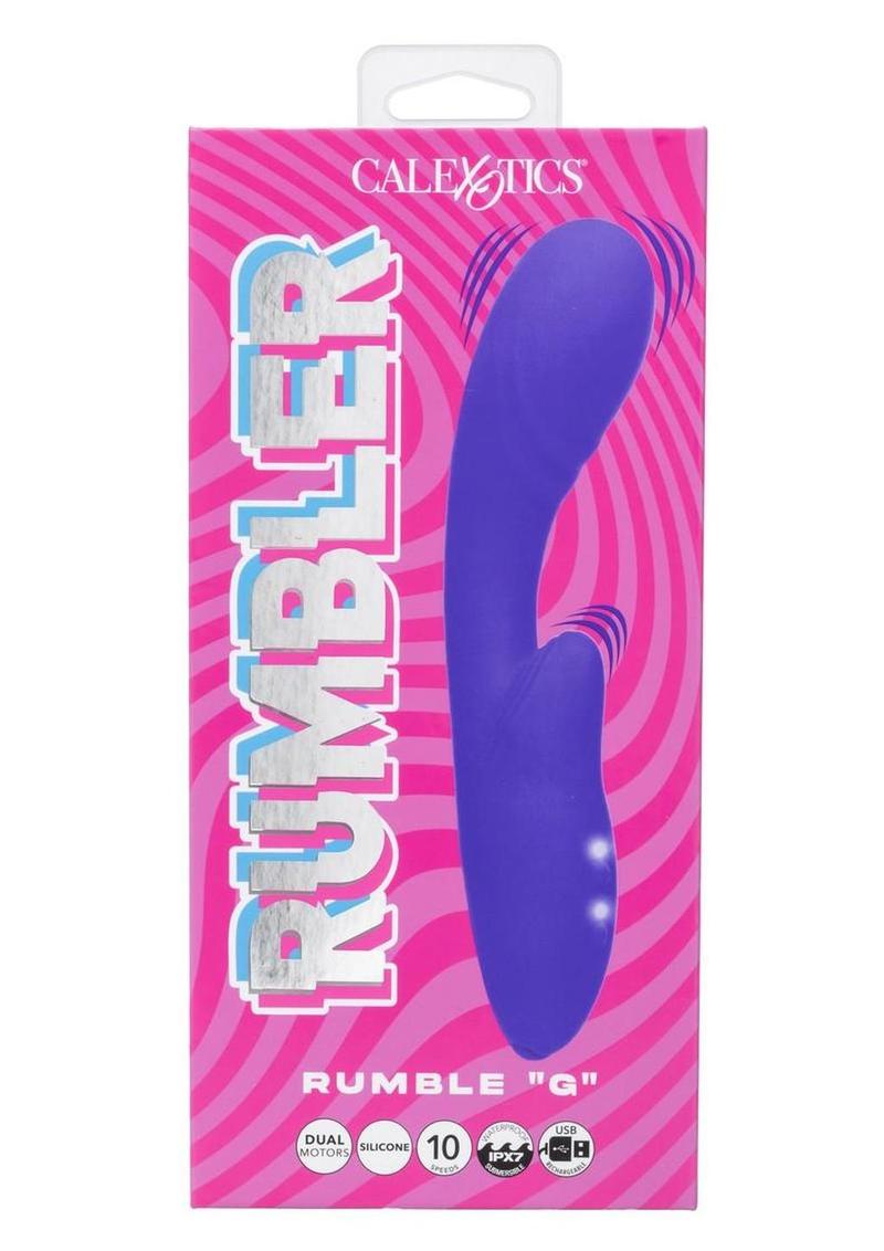 Rumbler Rumble G Rechargeable Silicone Dual Vibrator
