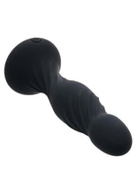 Load image into Gallery viewer, Deep Stud Rechargeable Silicone Reverberating Probe - Black
