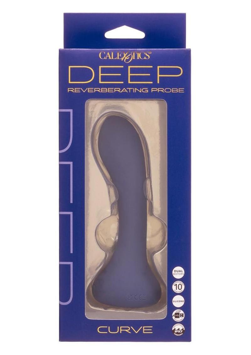 Deep Curve Rechargeable Silicone Probe - Blue