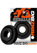 Load image into Gallery viewer, Oxballs : RIMZ &amp; RIMZ BIG Single Cock Ring - Black
