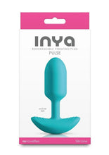 Load image into Gallery viewer, INYA Pulse Rechargeable Silicone Anal Plug - Teal
