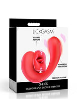 Load image into Gallery viewer, Lickgasm : G-Kiss- Kissing G-Spot Rechargeable Silicone Vibrator
