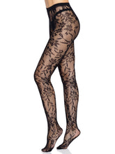 Load image into Gallery viewer, Leg Avenue: Chantilly Floral Lace Tights
