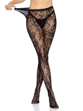 Load image into Gallery viewer, Leg Avenue: Chantilly Floral Lace Tights
