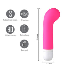 Load image into Gallery viewer, MAIA :  AVA Silicone 15-Function Mini G-Spot Vibe
