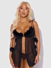 Load image into Gallery viewer, HOUSE OF DESIRE : Marilyn Babydoll Set
