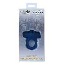 Load image into Gallery viewer, Maia:  HUXLEY BLUE - 10-Function Vibrating C-Ring

