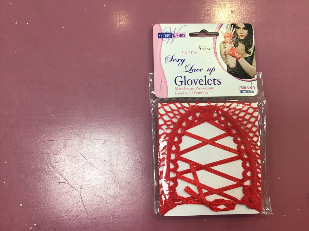 Sexy Lace-Up Glovelets