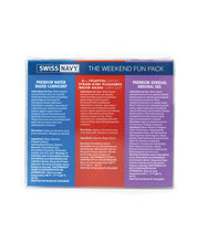 Load image into Gallery viewer, Swiss Navy Weekend Fun Pack of 3 [1oz]
