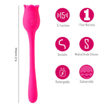 Load image into Gallery viewer, Maia : VIBELITE MEADOW 10-Function Rechargeable Wrap-Around Vibrator
