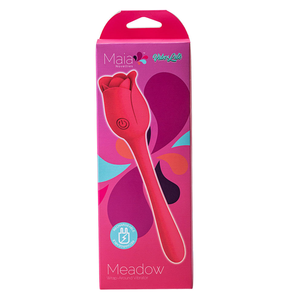 Maia : VIBELITE MEADOW 10-Function Rechargeable Wrap-Around Vibrator