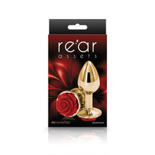 Load image into Gallery viewer, NS Novelties : Rear Assets Rose Red Anal Plug - Small
