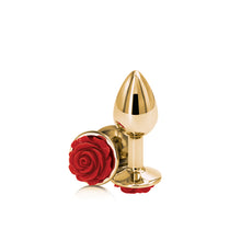 Load image into Gallery viewer, NS Novelties : Rear Assets Rose Red Anal Plug - Small
