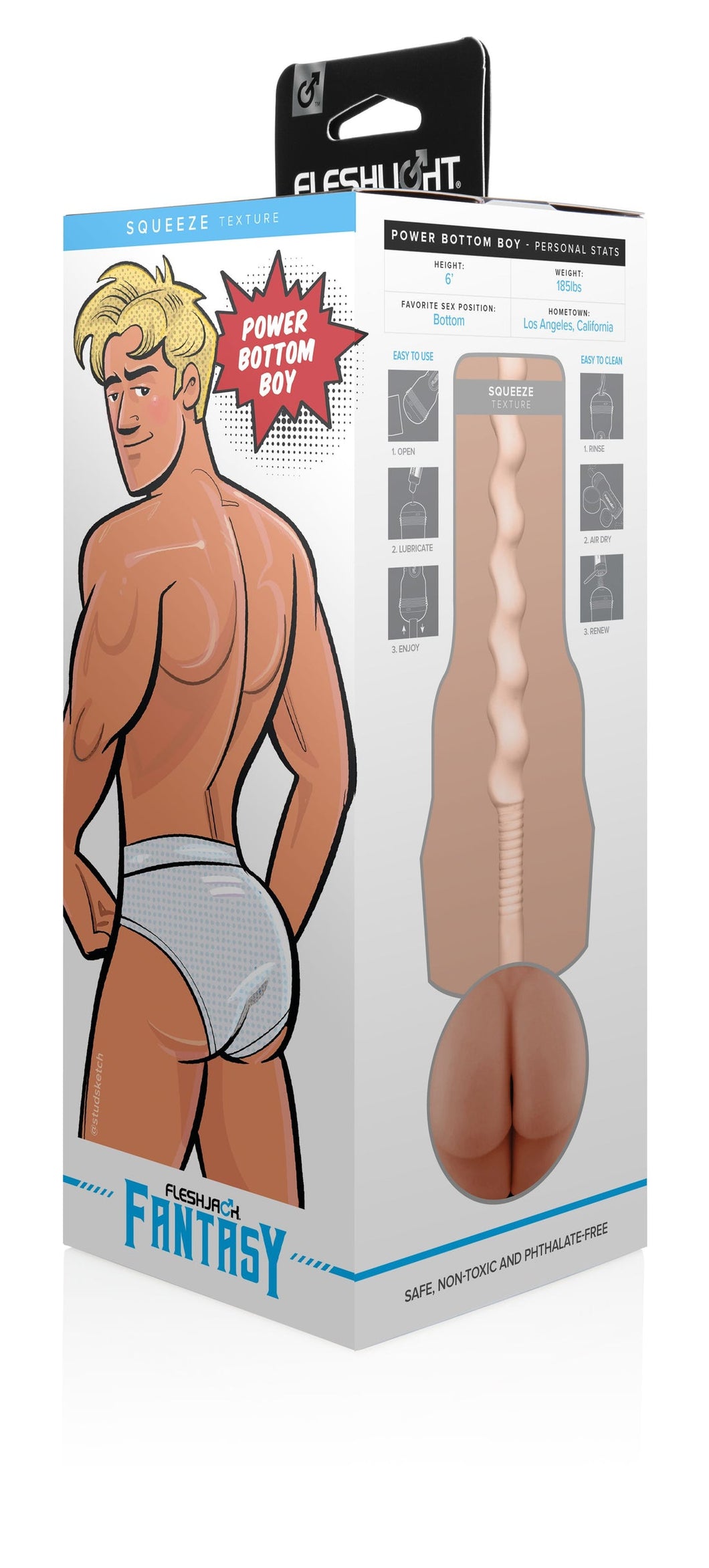 Fleshlight: Fleshjack Fantasy Power Bottom Boy