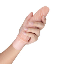 Load image into Gallery viewer, Dr. Skin Silicone - Dr. Robert - 7 Inch Vibrating Dildo -Beige

