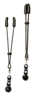 SPARTACUS : Black Beaded Clamps - Tweezer