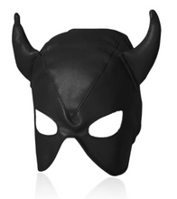 Load image into Gallery viewer, PLE SUR: Diablo BlackDevil Mask - BLACK
