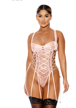 Load image into Gallery viewer, ForPlay - CINCHED IN: Corset Teddy - XL
