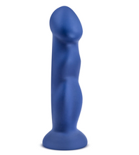 Load image into Gallery viewer, Avant D12  Curved G-Spot Dildo with Suction Cup Base 8in - Indigo
