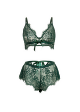 Load image into Gallery viewer, OH LA LA CHERI: CAMI SEE-THROUGH BRA SET
