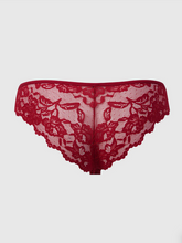 Load image into Gallery viewer, HOUSE OF DESIRE: BELLA LACE UP FRONT LACE TANGA (various colours)
