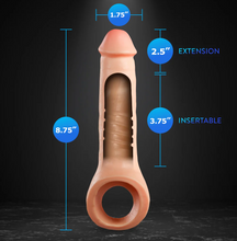 Load image into Gallery viewer, Blush : Performance Plus - Thrive - 2.5 Inch Silicone Penis Xtender - Beige
