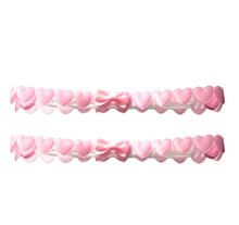 Load image into Gallery viewer, TYES BY TARA : Sweetheart Legtyes - Adjustable Leg Garters [avaible in 3 colours]
