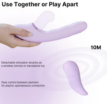 Load image into Gallery viewer, SVAKOM : DUOGLOW - Thrusting Beaded Vibrator with Pulsating Stimulator
