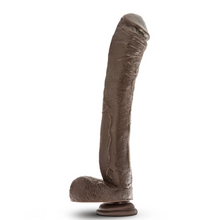 Load image into Gallery viewer, Dr. Skin - Mr. Ed - 13 Inch Dildo with Suction Cup - Chocolate
