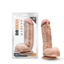 Load image into Gallery viewer, Dr. Skin - Mr. D - 8.5 Inch Dildo with Balls - Beige

