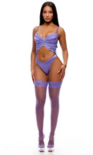 Load image into Gallery viewer, FORPLAY : See It Through 2-Piece Guipure Teddy Set
