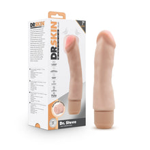 Load image into Gallery viewer, Dr. Skin Silicone – Dr. Steve - 7 Inch Vibrating Dildo [2 colours]
