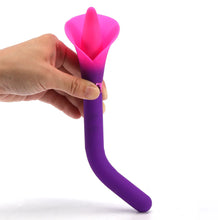 Load image into Gallery viewer, Maia :  VALA - Dual Jaguar Motor 10-Function Silicone Flower Vibrator
