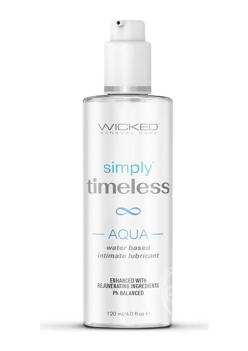 Wicked Simply Timeless Aqua Personal Lubricant 4oz.