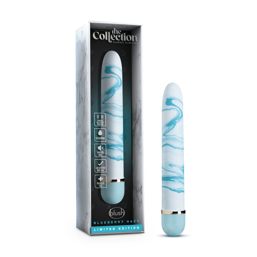 The Collection Blueberry Haze Blue 7-Inch Vibrator